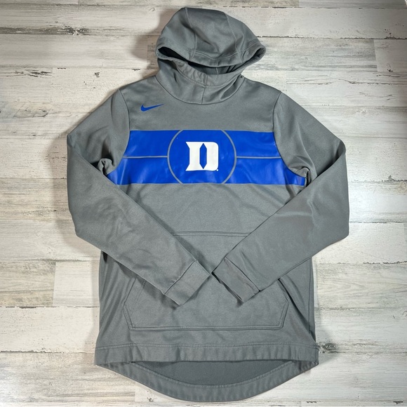 Nike Men’s Duke University Blue Devils Dri-Fit Hoodie Sweatshirt Size Medium - Picture 1 of 7